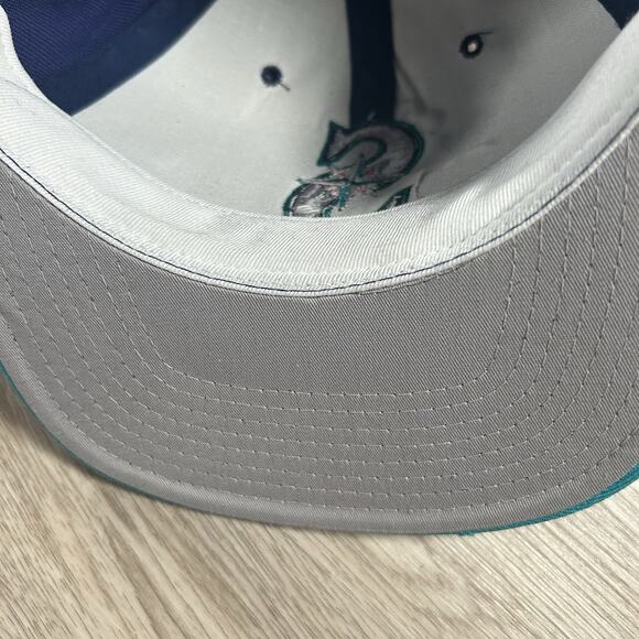 Vintage American Needle Seattle Mariners Hat Snapback MLB Baseball Blue Cap - Picture 5 of 9